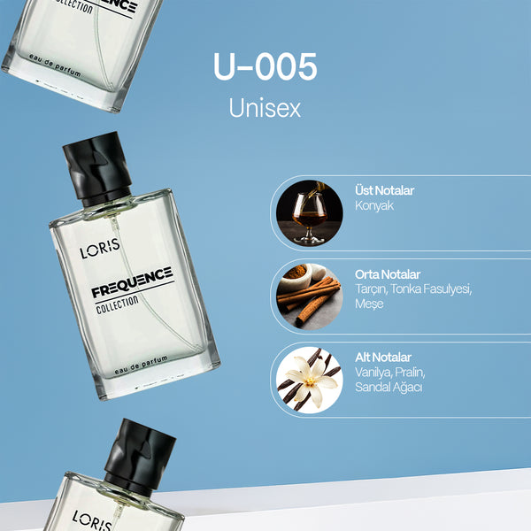 U-5 Frequence Unisex Parfüm EDP 50 ML