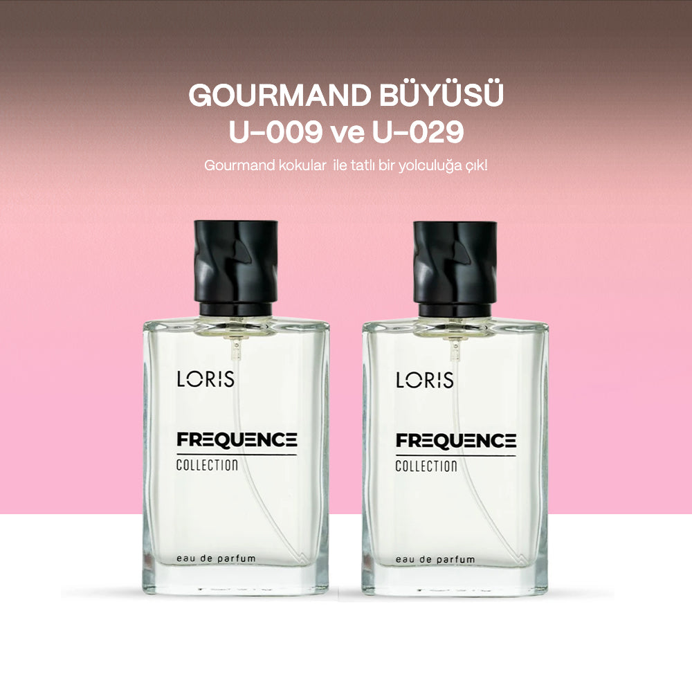 Gourmand Büyüsü 2 | U-009 ve U-029 Unisex Parfüm Seti
