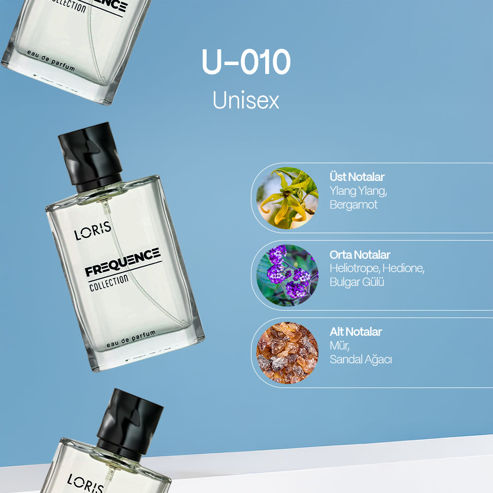 U-10 Frequence Unisex Perfume EDP 50 ML