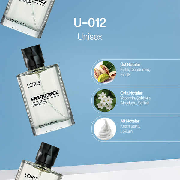 U-12 Frequence Unisex Parfüm EDP 50 ML