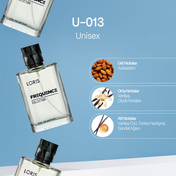 U-13 Frequence Unisex Parfüm EDP 50 ML