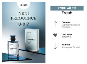 U-17 Frequence Unisex Parfüm EDP 50 ML