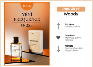U-25 Frequence Unisex Parfüm EDP 50 ML