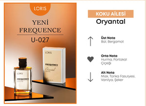 U-27 Frequence Unisex Parfüm EDP 50 ML