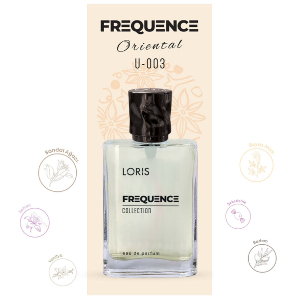 U-3 Frequence Unisex Parfüm EDP 50 ML