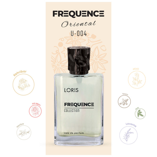 U-4 Frequence Unisex Parfüm EDP 50 ML