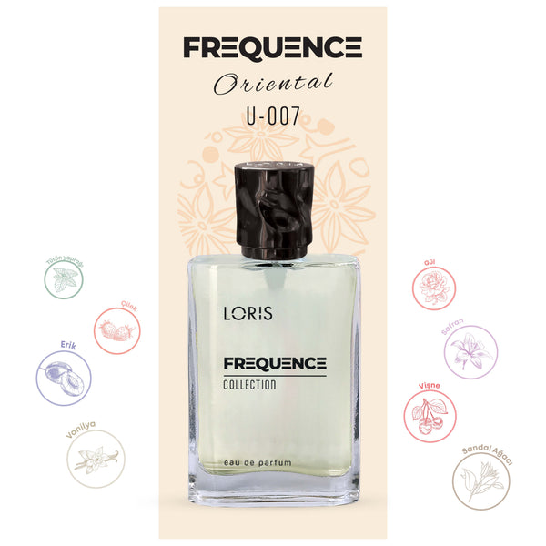 U-7 Frequence Unisex Parfüm EDP 50 ML