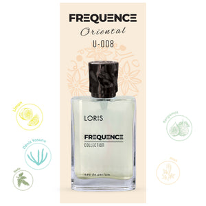 U-8 Frequence Unisex Parfüm EDP 50 ML