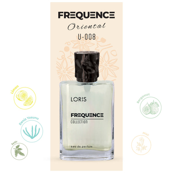 U-8 Frequence Unisex Parfüm EDP 50 ML