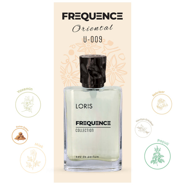 U-9 Frequence Unisex Parfüm EDP 50 ML