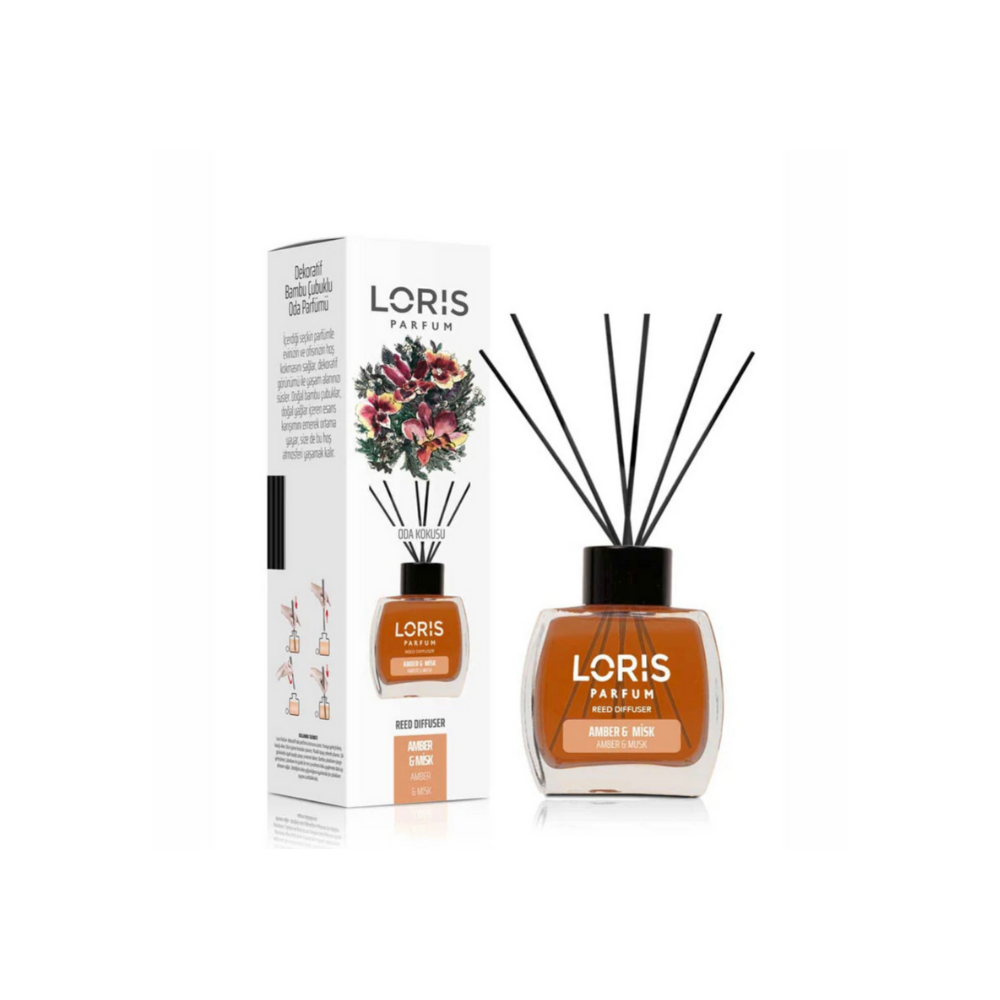 Amber &amp; Musk Reed Diffuser 120 ML