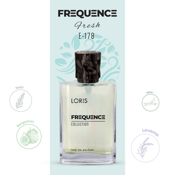E-178 Frequence Erkek Parfüm EDP 50 ML