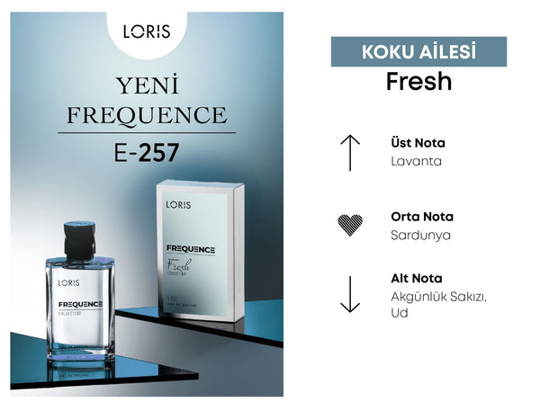 E-257 Frequence Erkek Parfüm EDP 50 ML