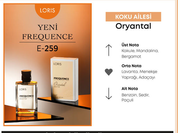 E-259 Frequence Erkek Parfüm EDP 50 ML