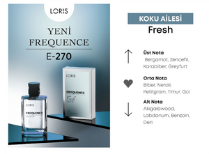 E-270 Frequence Erkek Parfüm 50 ML