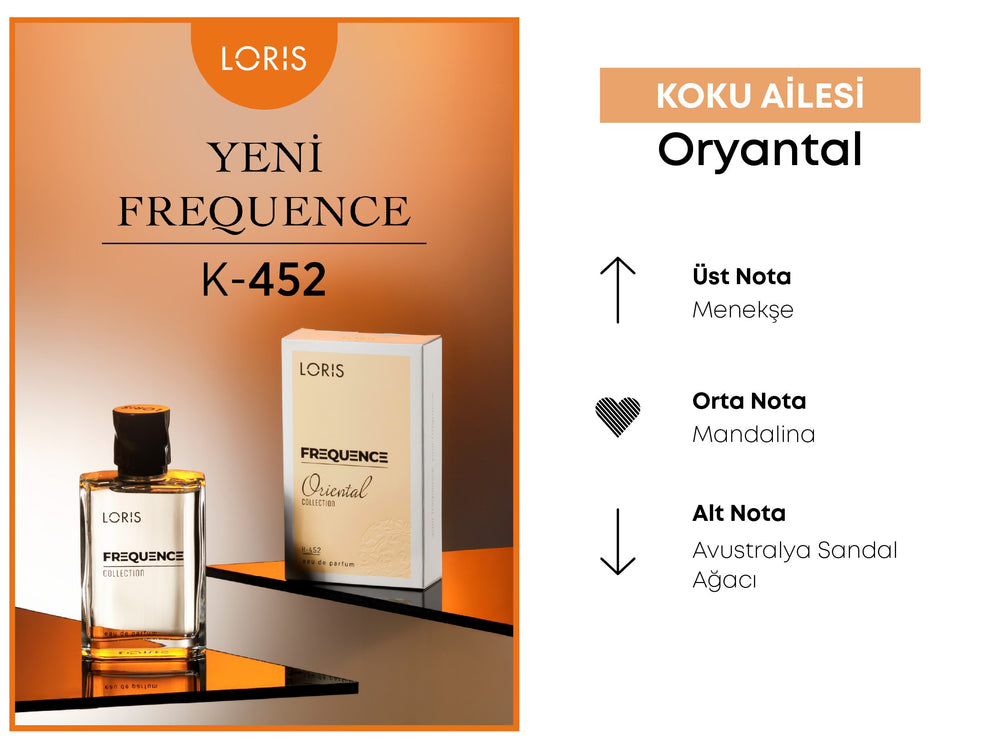 K-452 Frequence Kadın EDP Parfüm 50 ML