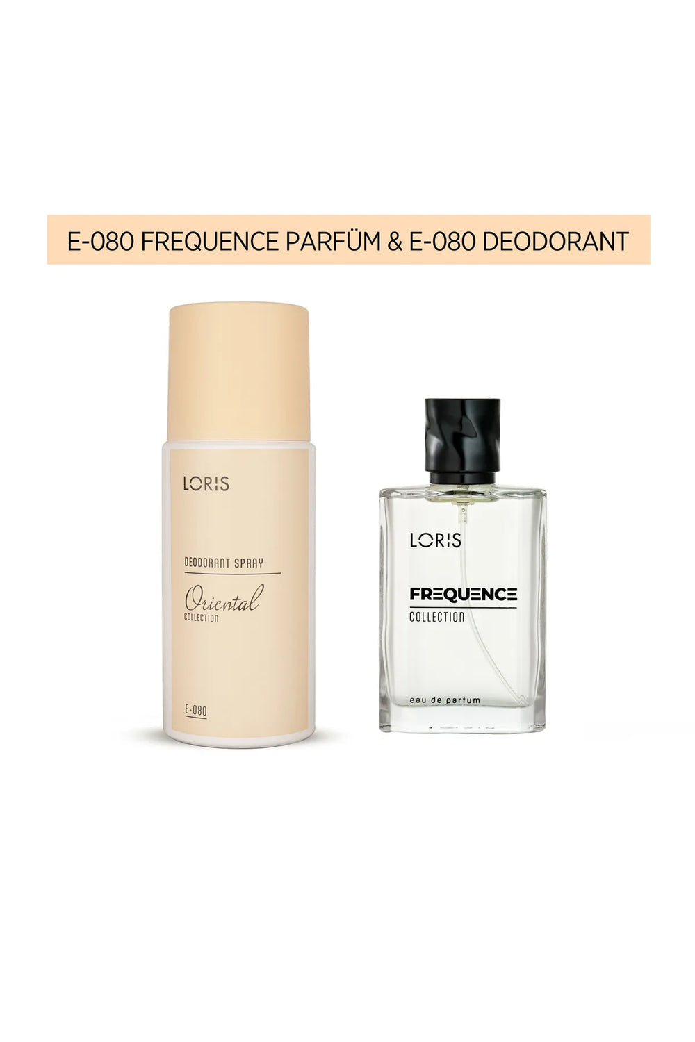 E-080 Frequence Erkek Parfüm 50 ML & E-080 Erkek Deodorant 150 ML