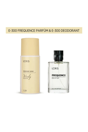 E-300 Frequence Erkek Parfüm 50 ML & E-300 Erkek Deodorant 150 ML