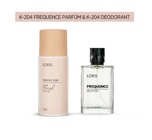 K-204 Frequence Kadın Parfüm 50 ML & K-204 Kadın Deodorant 150 ML