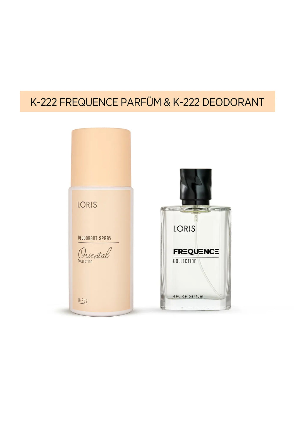 K-222 Frequence Kadın Parfüm 50 ML & K-222 Kadın Deodorant 150 ML