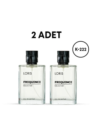 K-222 Frequence Kadın Parfüm 50 ml x 2 Adet