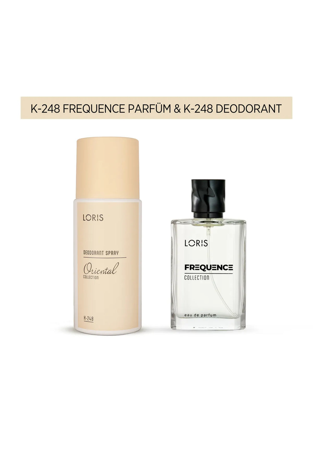 K-248 Frequence Kadın Parfüm 50 ML & K-248 Kadın Deodorant 150 ML
